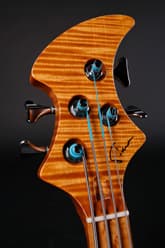 Headstock detail